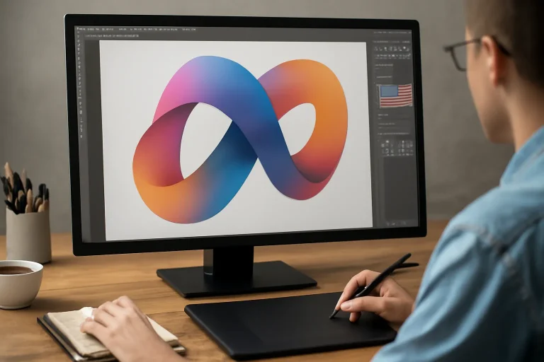 Cómo crear formas abstractas usando modos de fusión en Illustrator
