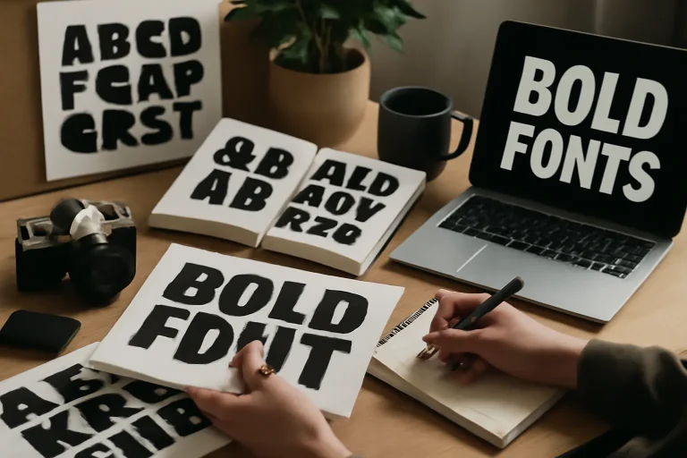 Consejos e inspiración para usar fuentes en negrita eficazmente