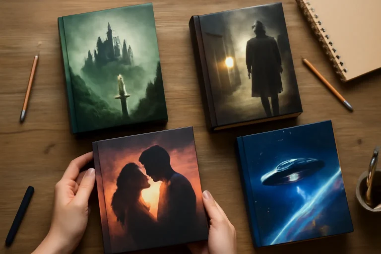 Diseño de portadas de libros según el género: guía esencial para autores y editores