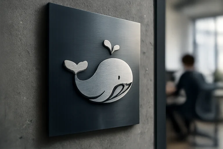Dise&ntilde;os de logo de ballena para empresas: gu&iacute;a y ejemplos inspiradores
