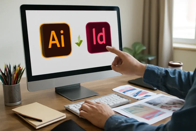 Cómo descargar archivos de Illustrator e InDesign fácilmente