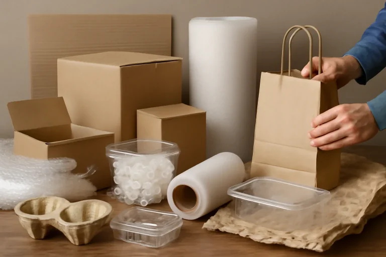 Tipos de materiales de embalaje: guía completa para elegir el adecuado