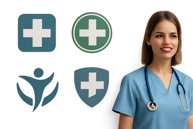 Los mejores dise&ntilde;os de logos para hospitales: gu&iacute;a y ejemplos inspiradores