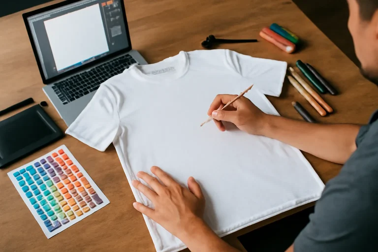 Gu&iacute;a completa para dise&ntilde;ar camisetas: paso a paso para principiantes