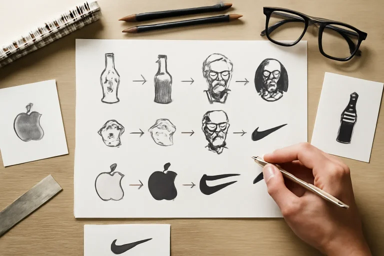 Evoluci&oacute;n del logo de marcas famosas: c&oacute;mo han cambiado con el tiempo