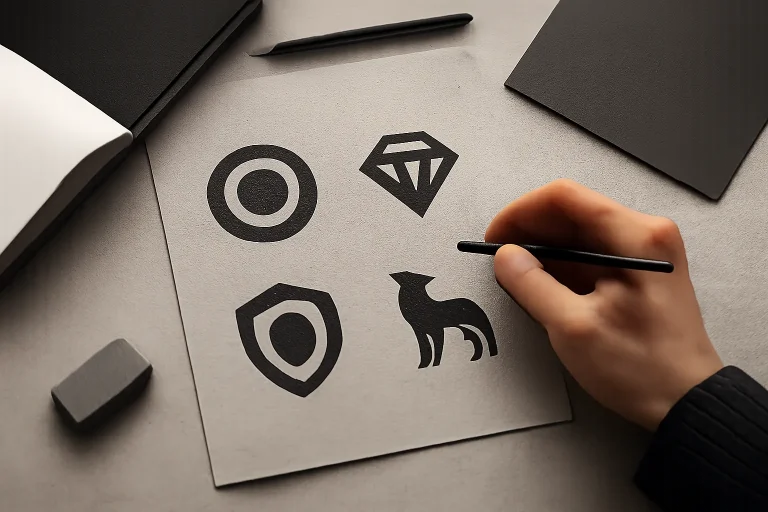 Logos monocrom&aacute;ticos: gu&iacute;a completa para dise&ntilde;ar identidades visuales efectivas