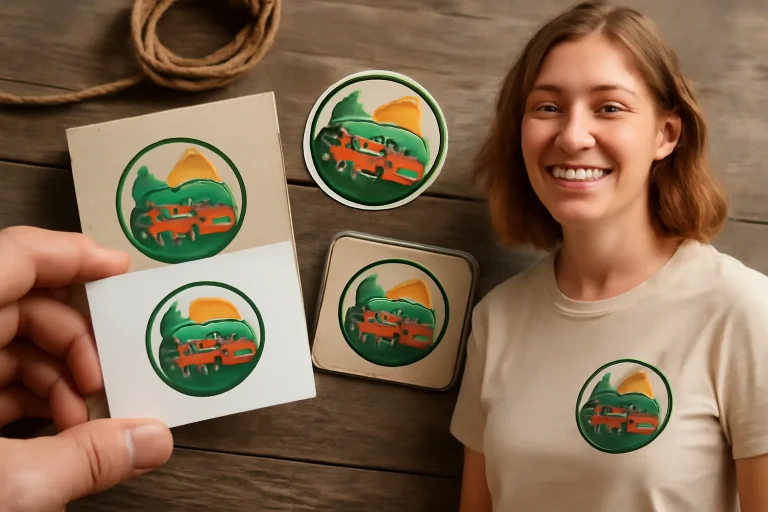 quirky campers branding