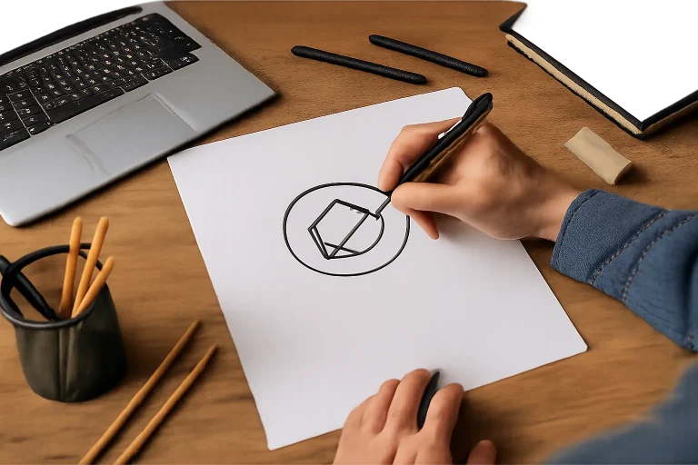 Dise&ntilde;o de logo simple: gu&iacute;a pr&aacute;ctica para crear un logo efectivo y minimalista