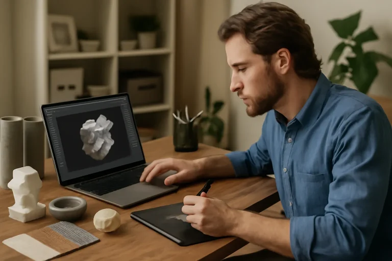 Consejos esenciales de diseño 3D según Brady Parell para mejorar tus proyectos