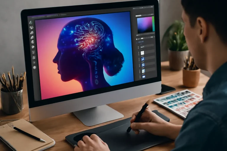 Dise&ntilde;o gr&aacute;fico con IA: c&oacute;mo la inteligencia artificial est&aacute; transformando la creatividad visual
