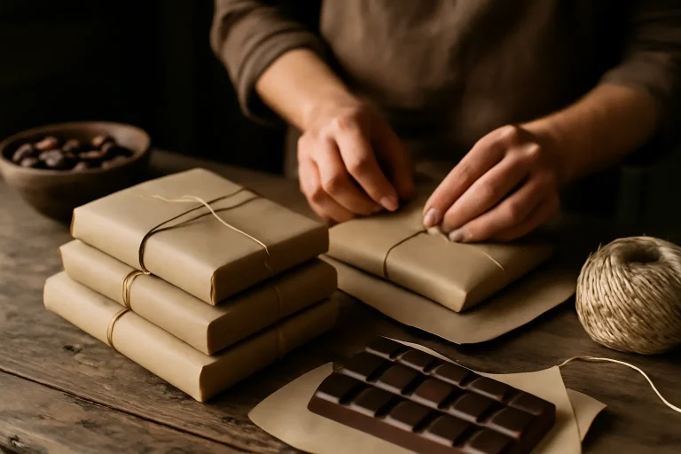 Embalaje para chocolate artesanal: gu&iacute;a para destacar tu producto con dise&ntilde;o &uacute;nico