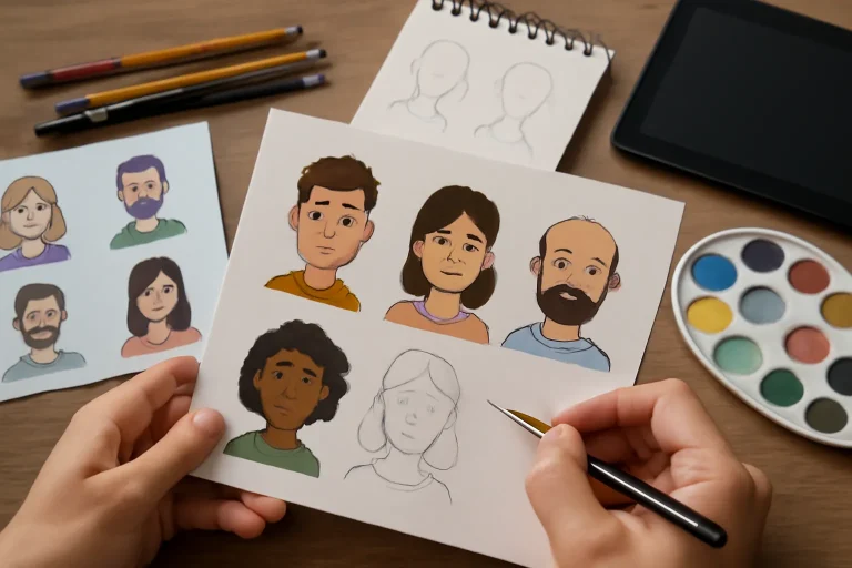 Dise&ntilde;o de avatares: gu&iacute;a completa para crear avatares personalizados atractivos