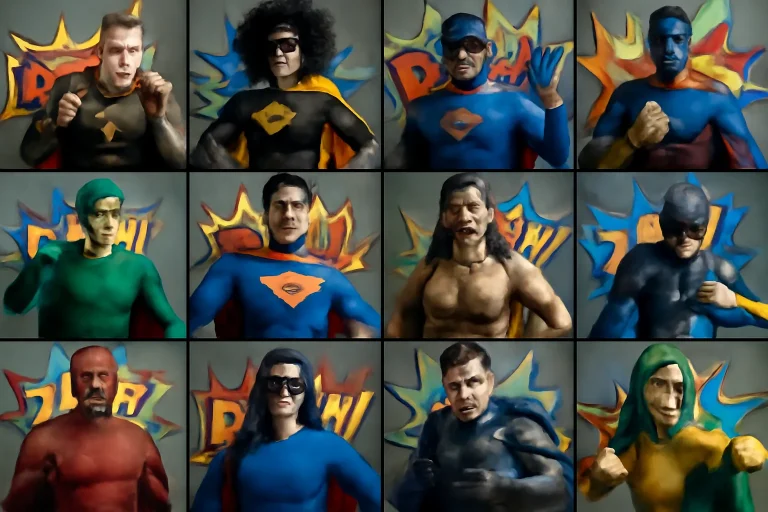 Bam pow zap: 10 diseños de superhéroes que vienen al rescate