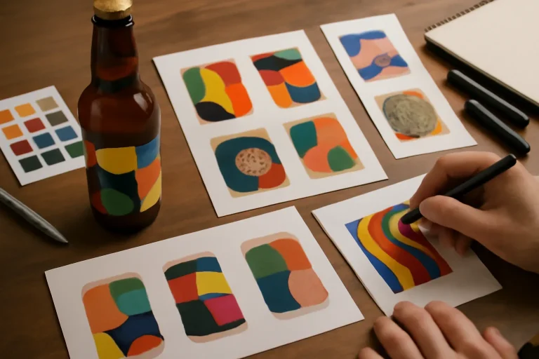 Tendencias en dise&ntilde;o de etiquetas de cerveza que marcan la diferencia