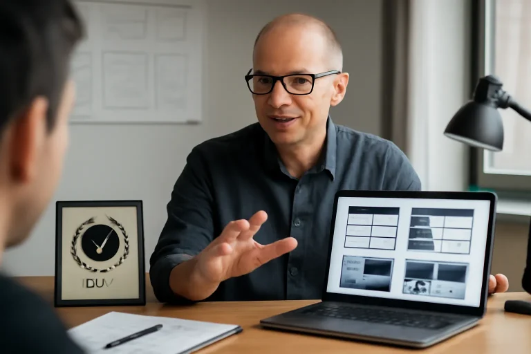 Dise&ntilde;ador web certificado Joerg Meinhardt comparte consejos y experiencias sobre logos