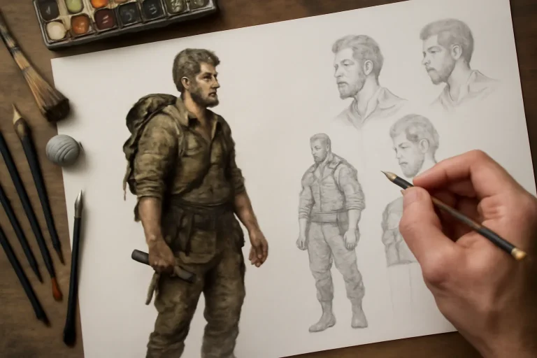 Dise&ntilde;o de personajes: gu&iacute;a esencial para crear personajes &uacute;nicos y memorables