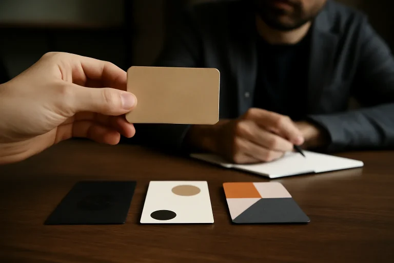 Ideas creativas para diseños de tarjetas de presentación llamativas