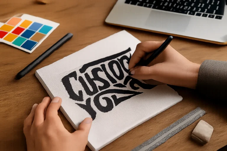 C&oacute;mo crear un logo wordmark con fuente personalizada para tu marca