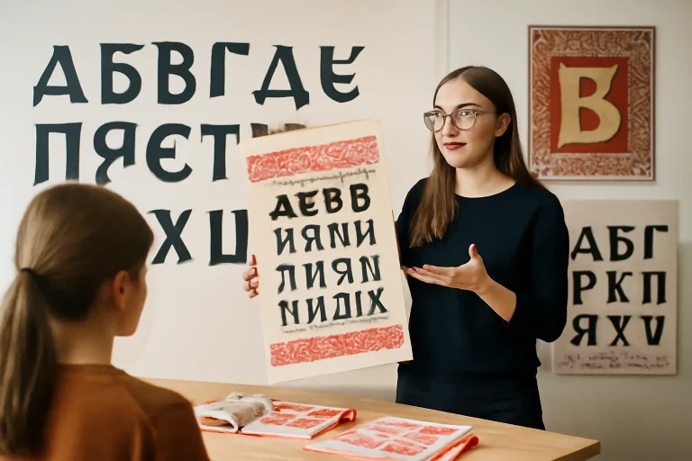 Descubre el alfabeto cir&iacute;lico: una mirada al impresionante dise&ntilde;o eslavo