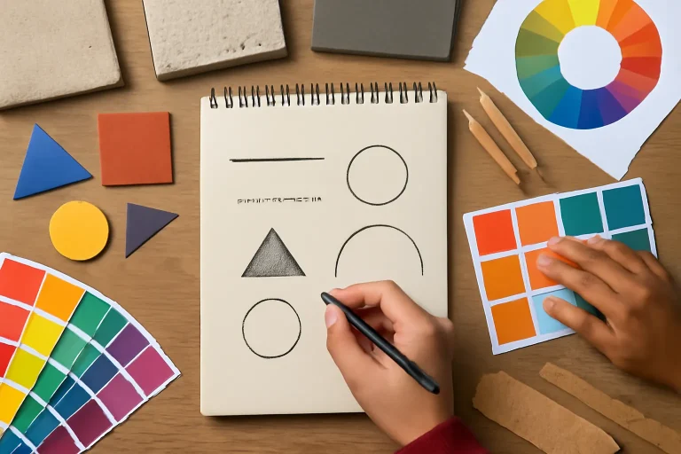 Elementos del dise&ntilde;o: gu&iacute;a esencial para comprender sus fundamentos b&aacute;sicos