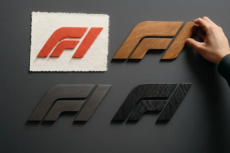 Logos de F1 reinventados: redise&ntilde;os creativos y modernos