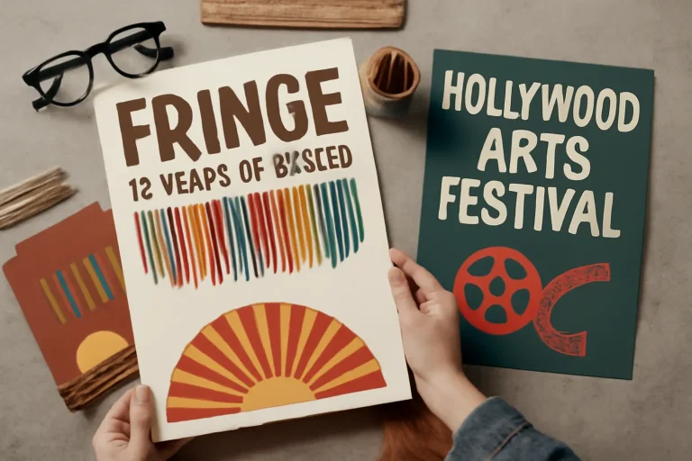 Framing fringe: explorando el diseño en el festival de artes de Hollywood