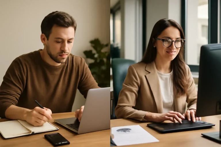 De freelance a diseñador gráfico a tiempo completo: guía para una transición exitosa