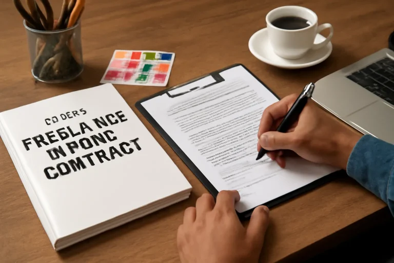 Gu&iacute;a completa para contratos de dise&ntilde;o freelance: todo lo que debes saber