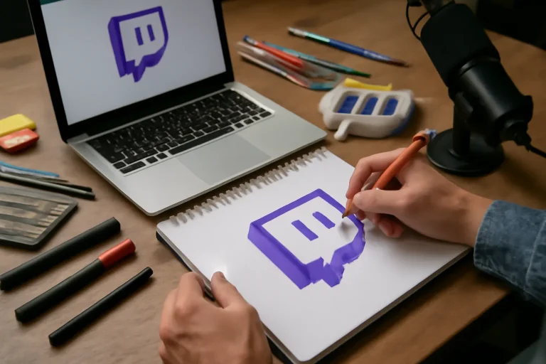Cómo crear el logo perfecto para tu canal de Twitch paso a paso