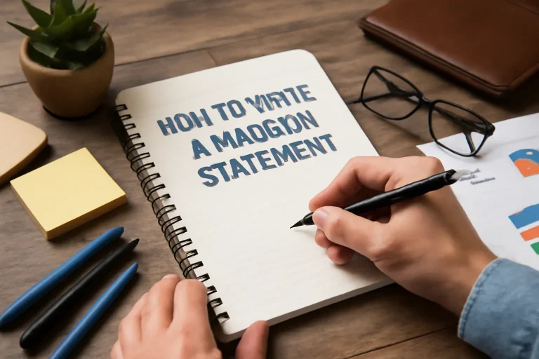 C&oacute;mo escribir una declaraci&oacute;n de misi&oacute;n efectiva: gu&iacute;a paso a paso