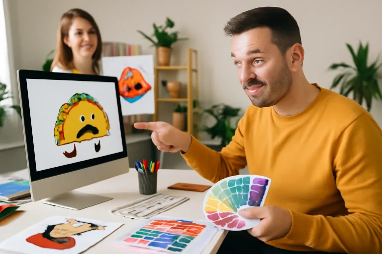 Usos humor&iacute;sticos del dise&ntilde;o gr&aacute;fico para atraer y entretener a tu audiencia