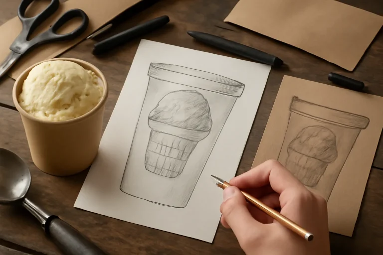 Diseño de envases para helados: claves para destacar tu producto en el mercado