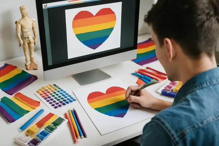 Dise&ntilde;o gr&aacute;fico LGBT: gu&iacute;a esencial para crear contenido inclusivo y atractivo