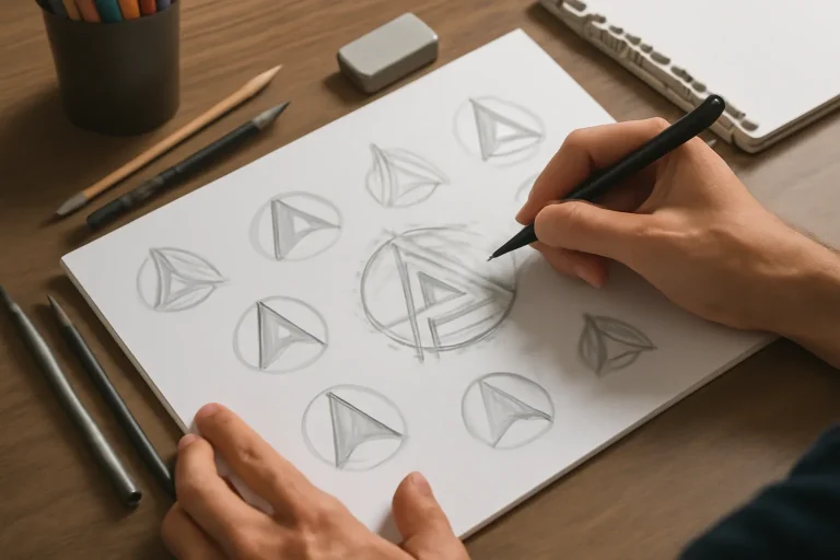 C&oacute;mo mejorar tu logo sketching: gu&iacute;a pr&aacute;ctica para dise&ntilde;adores principiantes
