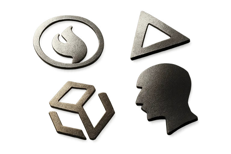 Logos metálicos: diseño y tendencias para una imagen impactante