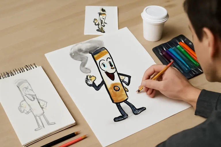 Concurso de diseño para la nueva mascota de Mr Smoking: participa y gana