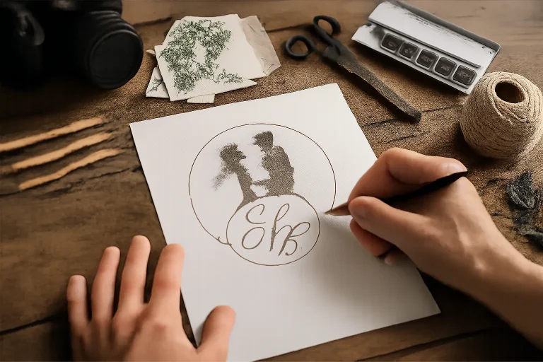 Por qu&eacute; necesitas un logo de boda: gu&iacute;a para crear tu identidad &uacute;nica