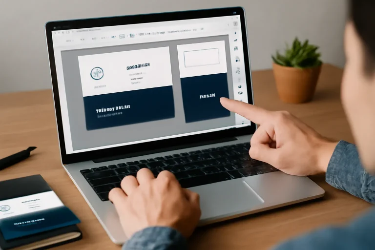 Tutorial para crear una plantilla de tarjeta de presentación en PDF paso a paso