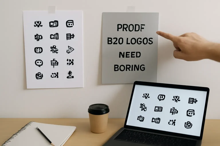 Por qu&eacute; los logos B2B no tienen que ser aburridos para generar confianza