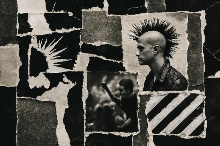 Influencias del punk desgarrado en el dise&ntilde;o gr&aacute;fico: claves y tendencias esenciales