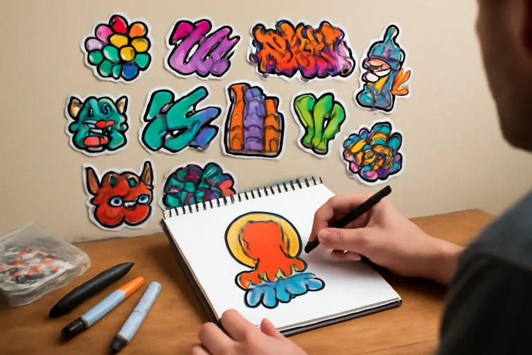 Insp&iacute;rate con sticker art para crear tu pr&oacute;ximo dise&ntilde;o creativo