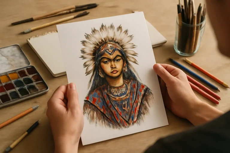 La ilustración más votada en el concurso Tribe Gaga es