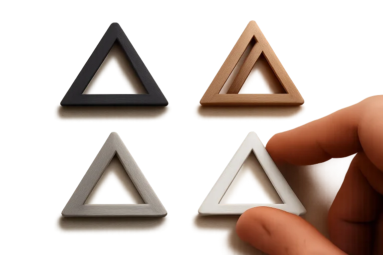 Logos con tri&aacute;ngulos: ideas y significado para tu dise&ntilde;o gr&aacute;fico