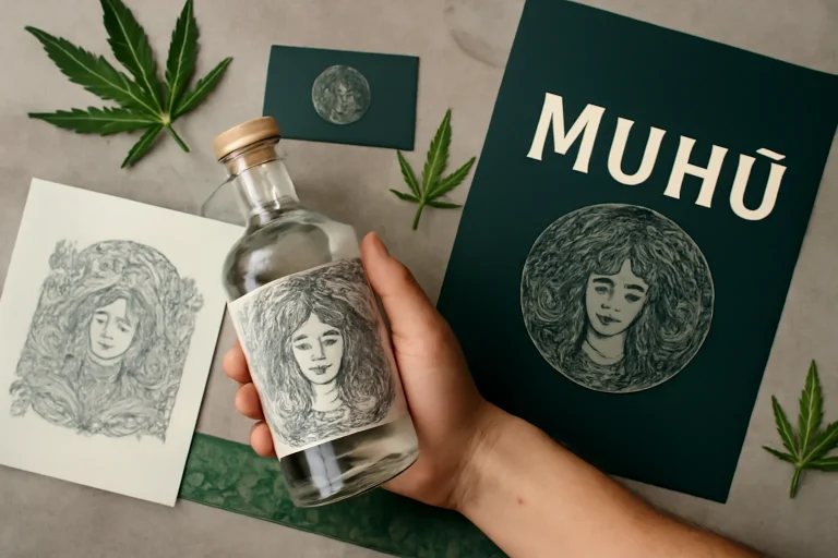 Estrategias de visual branding para potenciar la imagen de Muhu CBD Gin