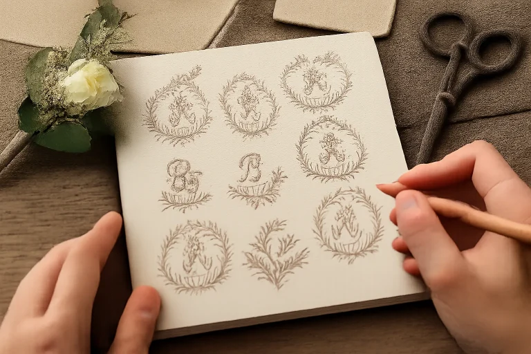 Ideas creativas de logos para bodas que inspiran tu dise&ntilde;o &uacute;nico