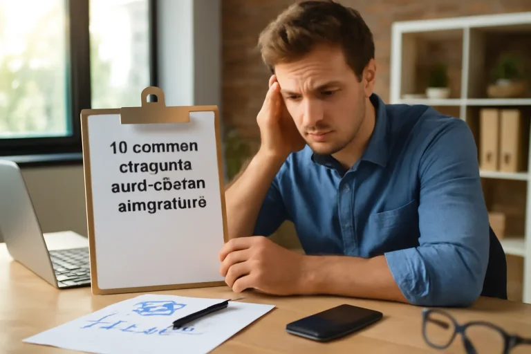 10 errores comunes que cometen los emprendedores novatos