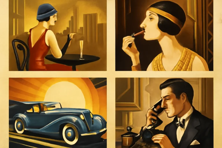 Anuncios art deco: caracter&iacute;sticas y ejemplos destacados para inspirarte