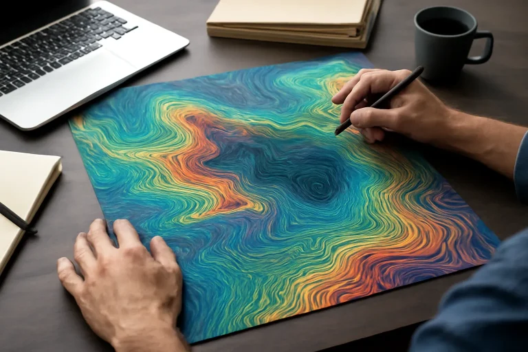 beautiful mind bending digital map designs