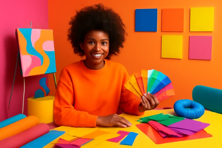 Tendencias de dise&ntilde;o con colores brillantes para destacar tu estilo visual