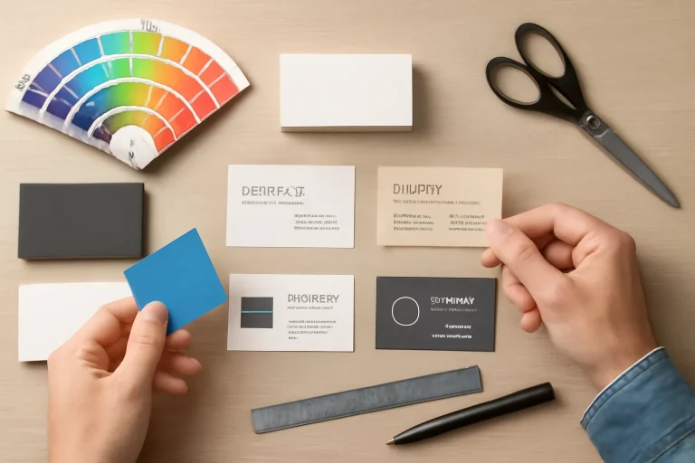 business card customization tips